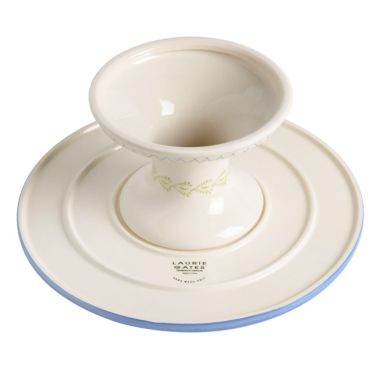 Laurie Gates California Designs Stoneware 12 Inch Cake Stand in Multi. View a larger version of this product image.