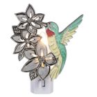 Alternate image 0 for Ganz Green Hummingbird Zinc Metal Plug In Night Light 5 Inch