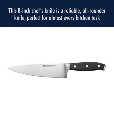 Henckels International Forged Premio 8" Chef's Knife Black. View a larger version of this product image.
