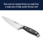 Alternate image 2 for Henckels International Forged Premio 8" Chef's Knife Black
