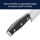 Alternate image 3 for Henckels International Forged Premio 8" Chef's Knife Black