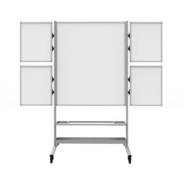 Luxor Double Sided Magnetic Whiteboard Collaboration Station. View a larger version of this product image.
