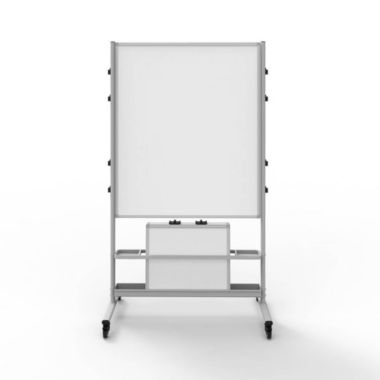 Luxor Double Sided Magnetic Whiteboard Collaboration Station. View a larger version of this product image.
