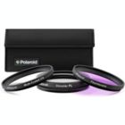 Alternate image 0 for Polaroid Optics 46mm 3-Piece Filter Kit Set [UV,CPL,FLD] includes Nylon Carry Case - Compatible w/ All Popular Camera Lens Models