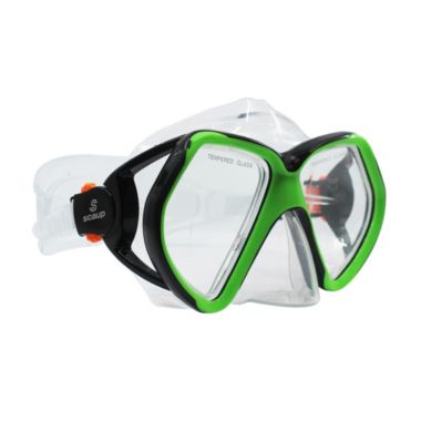SCAUP AQUADUX Recreational Diving Mask - Snorkeling Goggles with Tempered Glass Lenses for Adults. View a larger version of this product image.