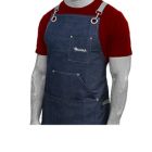 Alternate image 0 for Kona Chef's Apron - Premium Denim Grill master 3 pocket Cross Back - Men & Women
