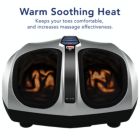 Alternate image 1 for Miko Shiatsu Foot Massager with Deep Kneading and Heat in Silver