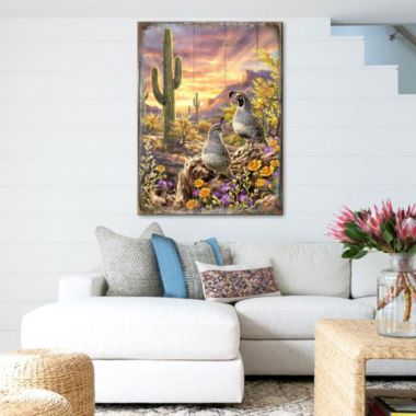 Designocracy Quail Vista Block y Dona Gelsinger. View a larger version of this product image.