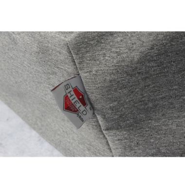 Summerset Shield Platinum 3-Layer Water Resistant Polyester Outdoor Ottoman Cover - 29x26", Grey Melange. View a larger version of this product image.