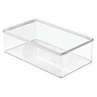 Alternate image 0 for mDesign Plastic Stackable Closet Storage Bin Box with Lid