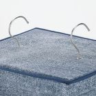 Alternate image 3 for mDesign Large 20 Shelf Fabric Over Rod Closet Hanging Storage Unit