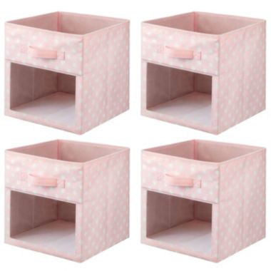 mDesign Kids Fabric Storage Organizer Cube - 4 Pack. View a larger version of this product image.