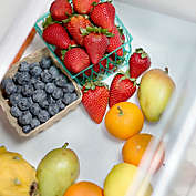 Grand Fusion Refrigerator Crisper Drawer Liner 2 Pack, Keeps Fruit and Vegetables Fresh Longer, Clear