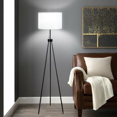 Hooya Imp.& Exp. Modern Metal Tripod Floor Lamp with Chain Switch. View a larger version of this product image.