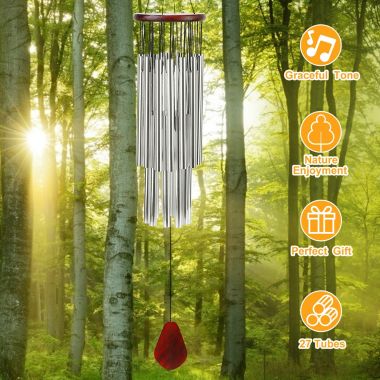 Eggracks By Global Phoenix Wind Chimes Indoor Outdoor Smooth Melodic Tones Wind Chime. View a larger version of this product image.