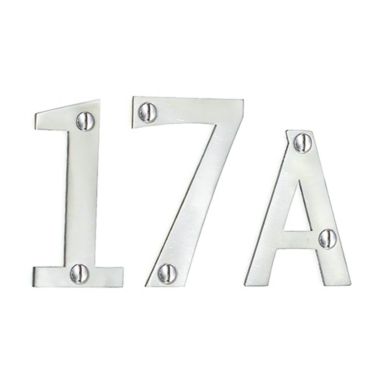 Smedbo Stainless Steel 6" House No. 4. View a larger version of this product image.