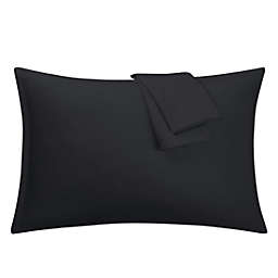 PiccoCasa 2PCS 1800 Microfiber Zippered Pillowcases, Queen(20