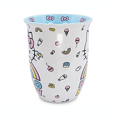 Hello Kitty Pastel Rainbow Wide Rim Ceramic Coffee Mug Large Cup For Home  Kitchen Houseware Essentials, Novelty Drinkware Kawaii Anime Gifts,  Official Sanrio Collectible Holds 14 Ounces | Bed Bath & Beyond
