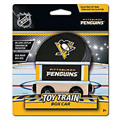 MasterPieces Wood Train Box Car - NHL Pittsburgh Penguins - Officially Licensed Toddler & Kids Toy