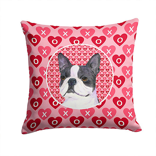 I Love My Boston Terrier Pillowcase 