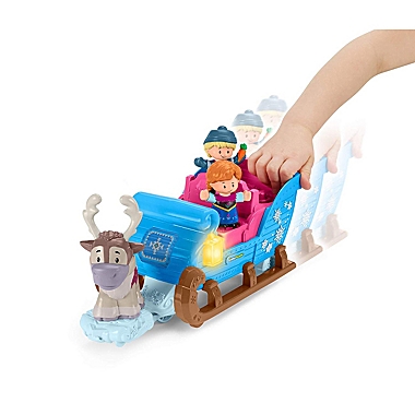 Disney Fisher-Price Frozen Kristoff&#39;s Sleigh by Little People. View a larger version of this product image.