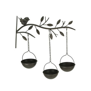 Things2Die4 Metal Tree Branch Plant Hook Basket Hanger Bracket Decorative Wall Decor. View a larger version of this product image.