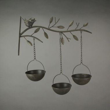 Things2Die4 Metal Tree Branch Plant Hook Basket Hanger Bracket Decorative Wall Decor. View a larger version of this product image.