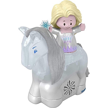 Fisher-Price Little People &#63; Disney Frozen Elsa & Nokk, figure set with lights and sounds. View a larger version of this product image.