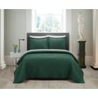 Alternate image 1 for NY&C Home Teague 3 Piece Quilt Set Contemporary Organic Wave Pattern Bedding - Pillow Shams Included, King, Green