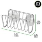 Alternate image 1 for mDesign Metal Wire Kitchen Sink Storage Caddy, Soap / Sponge Holder