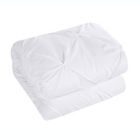 Alternate image 3 for Chic Home Mycroft Pinch Pleated Ruffled Bed In A Bag Soft Microfiber Sheets 10 Pieces Comforter Decorative Pillows & Shams - King 104" x 90, White
