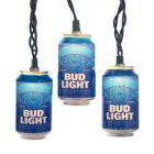 Alternate image 0 for Kurt Adler 10-Light Bud Light Beer Can Light Set 9 x 2 x 8.5 Inches