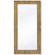 vidaXL vidaXL Wall Mirror Baroque Style 39.4x19.7 Gold
