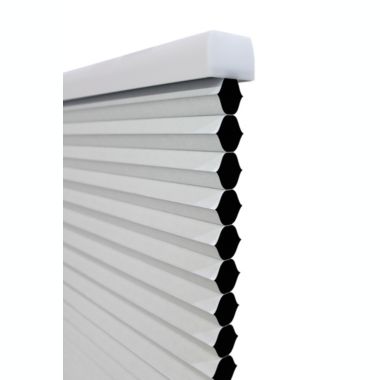 Linen Avenue Custom Cordless 36" W x 66" H Crystal Blackout Cellular Shade. View a larger version of this product image.