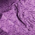 Alternate image 2 for Lux Decor Collection 6-Pieces Deep Pocket Microfiber Printed Bed Sheet Set in King Size Purple