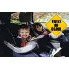Alternate image 2 for Zone Tech Twins On Board Magnet - Safe Caution Safety Sign Children Magnetic