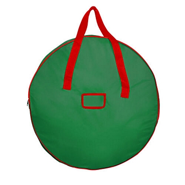 Kitcheniva Green Christmas Wreath Storage Bag, 36". View a larger version of this product image.