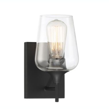 Savoy House Octave 9.5 inch Wall Sconce with Clear. View a larger version of this product image.