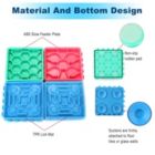 Alternate image 1 for Ownpets 4pcs Pet Slow Feeder Tray Set Anti-Slip Slow Eating Dog Feeder Trays & Licking Trays