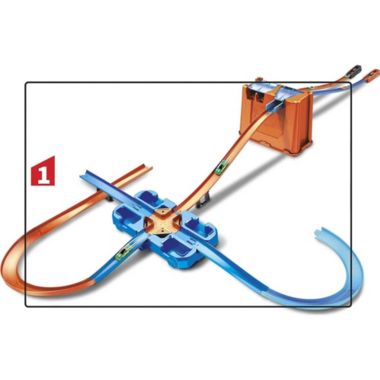 Hot Wheels Track Builder Deluxe Stunt Box Gift Set Ages 6 to 12. View a larger version of this product image.