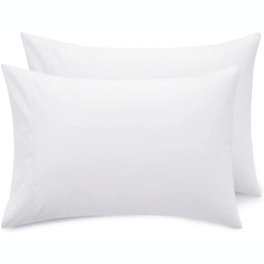 Stock Preferred 20"x30" PolyCotton Envelope Bed Pillow Covers Case in 6-Pieces White. View a larger version of this product image.