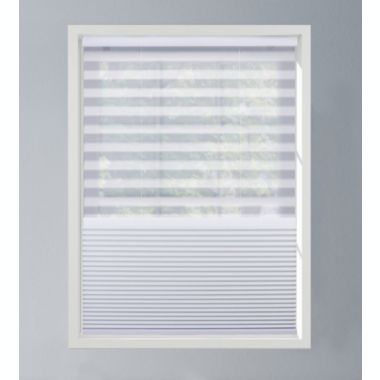 Linen Avenue Custom Cordless Day/Night Cellular Shade, 33 1/2 W x 60 H Crystal. View a larger version of this product image.