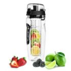 Alternate image 1 for Eggracks By Global Phoenix Fruit Infuser Water Bottle 32OZ Juice Shaker Sport
