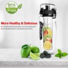 Alternate image 3 for Eggracks By Global Phoenix Fruit Infuser Water Bottle 32OZ Juice Shaker Sport