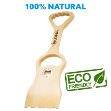 Kona Safe/Clean Premium Wooden Grill Scraper & BBQ Grill Cleaner with Bottle Opener. View a larger version of this product image.