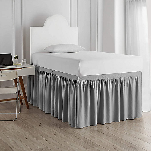 Byourbed Dorm Sized Bed Skirt Standard, Dorm Bed Skirt Twin Xl