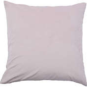Signature Home Collection 20" Blush Pink Solid Square Throw Pillow