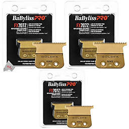 3x BaByliss PRO FX707Z Replacement Outlining Trimmer Blade Zero Gap T-Blade for FX787 Trimmers