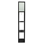 Alternate image 0 for Kingston Living 62.5" Black and White Etagere Floor Lamp with Square Shade
