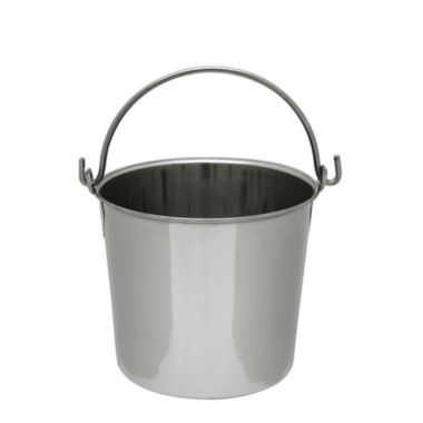 Lindy's 8-qt Stainless Steel Utility Pail. View a larger version of this product image.